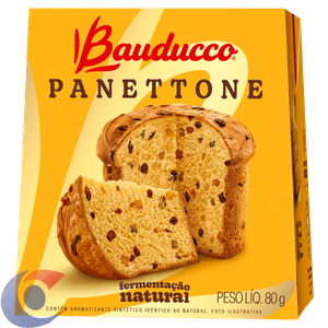Mini Panettone Bauducco Frutas 80g