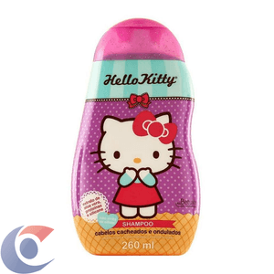 Shampoo Hello Kitty Cabelos Cacheados E Ondulados 260ml
