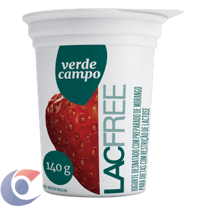 Iogurte Verde Campo Lacfree Morango Sem Lactose 140g