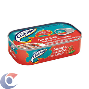 Sardinha Coqueiro Tomate 125g