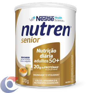 Complemento Alimentar Nutren Senior Sem Sabor 370g
