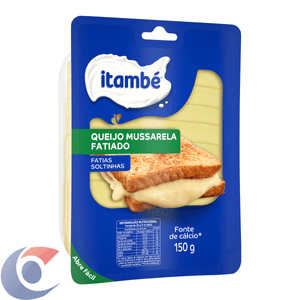 Queijo Mussarela Itambé Fatiado Bandeja 150g