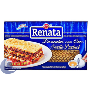 Massa Com Ovos Renata Lasanha 200g