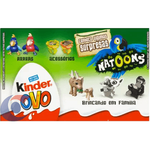 Chocolate Kinder Ovo Natoons 40g