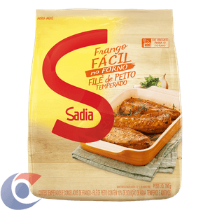 Peito De Frango Temperado Congelado Sadia Frango Fácil 700g