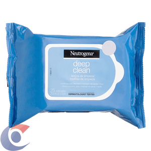 Lenço Demaquilante Neutrogena Deep Clean 25 Un