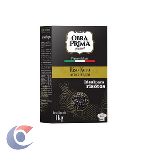 Arroz Italiano Gourmet Obra Prima Negro 1kg