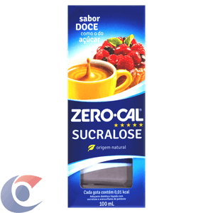 Adoçante Líquido Zero Cal Adoçado Com Sucralose 100ml
