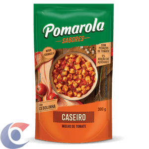 Molho De Tomate Pomarola Caseiro Sachê 300g