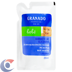 Refil Sabonete Líquido Granado Bebê Lavanda 250ml