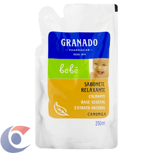 Sabonete Líquido Granado Bebê Camomila Refil 250ml