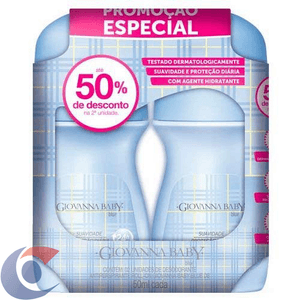 Kit 2 Desodorantes Rolon Giovanna Baby Azul 50% De Desconta No 2