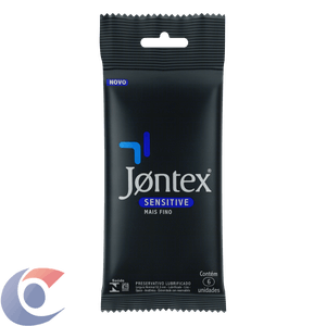 Preservativo Camisinha Jontex Sensitive 6 Un