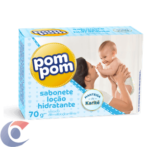 Sabonete Pom Pom Loção Hidratante 70g