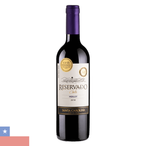 Vinho Chileno Tinto Santa Carolina Reservado Merlot 750ml