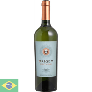 Vinho Nacional Branco Origem Chardonnay Casa Valduga 750ml
