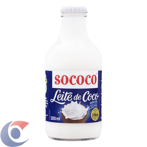 Leite De Coco Sococo Reduzido Teor Calórico 200ml