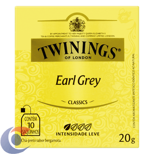 Chá Twinings Preto Earl Grey 20g