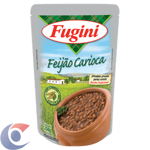 Feijão Carioca Em Conserva Fugini Sachê 250g