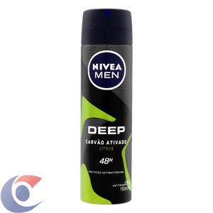 Desodorante Aero Nívea Deep Citrus 150ml