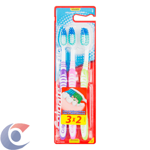 Escova De Dente Colgate Extra Clean Leve 3 Pague 2