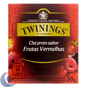 Chá Twinings Preto Frutas Vermelhas 20g