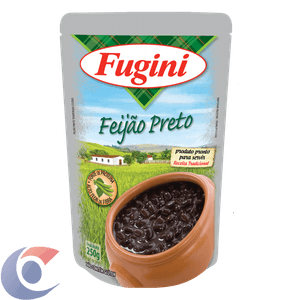 Feijão Preto Em Conserva Fugini Sachê 250g