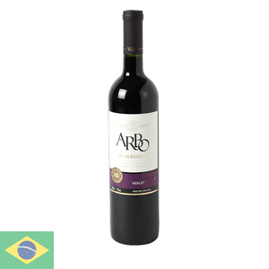 Vinho Nacional Tinto Arbo Merlot 750ml