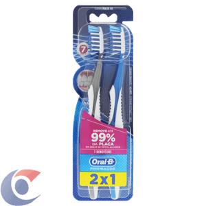 Escova Dental Oral-B Pro-Saúde 7 Benefícios Macia - 2 Unidades