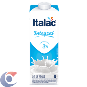 Leite Uht Integral Italac Caixa 1l