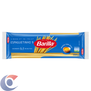 Macarrão Espaguetinho N9 Com Ovos Barilla 500g