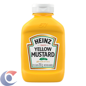 MOSTARDA PET HEINZ 255GR