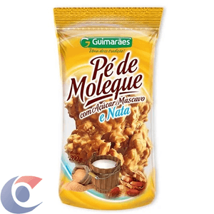 Pé De Moleque Guimarães Com Açúcar Masscavo E Nata 200g