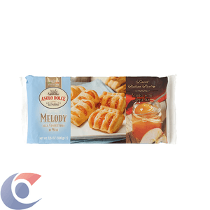 Biscoito Italiano Folhado Melody Asolo Dolce Geléia De Maçã