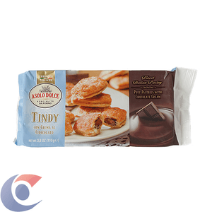 Biscoito Italiano Folhado Tindy Asolo Dolce Creme De Chocolate 110g