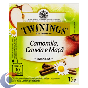 Chá Twinings Camomila, Canela E Maçã 15g