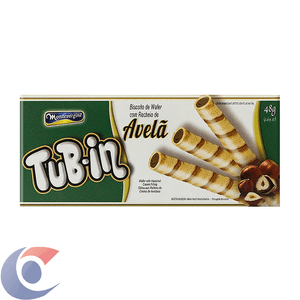 Biscoito Montevergine Tub-In Recheado Avelã 48g