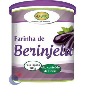 Farinha De Berinjela Vila Ervas 200g