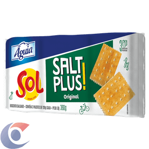 Biscoito Salt Plus Cracker Águia 360g
