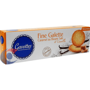 Biscoito Francês Gavottes Baunilha E Caramelo 120g
