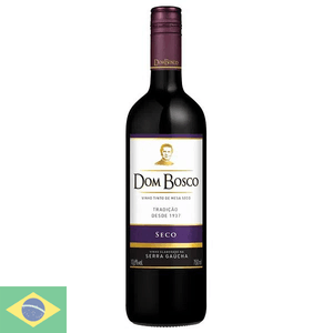 Vinho Nacional Tinto Dom Bosco Seco 750ml