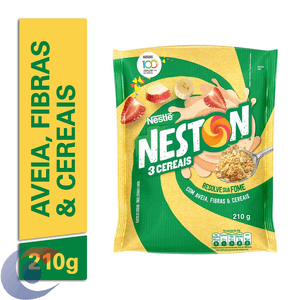 Cereal Neston 3 Cereais 210g
