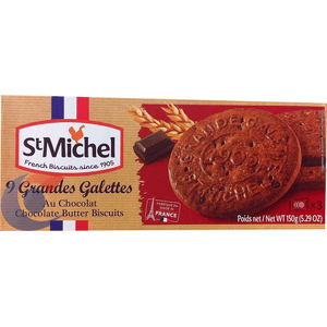 Biscoito Francês St Michel La Grande Galette Chocolate 150g