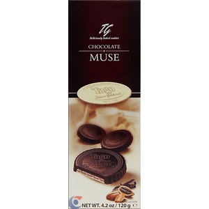 Biscoito Wafer Tago Cobertura De Chocolate Recheado Com Amêndoas 120g