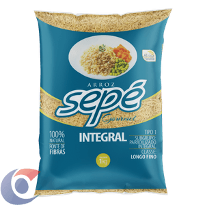 Arroz Parboilizado Sepé Tipo 1 Integral 1kg