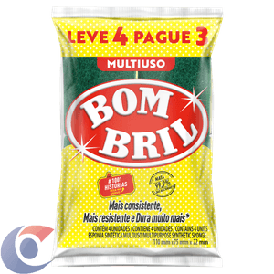 Esponja Bombril Multiuso Leve 4 E Pague 3