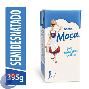 Leite Condensado Semidesnatado Moça Caixinha 395g