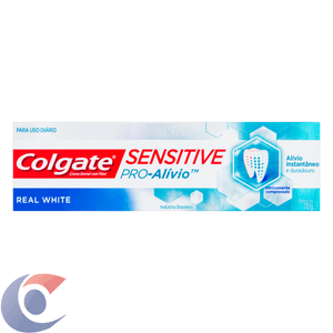 Creme Dental Para Dentes Sensíveis Colgate Sensitive Pro-Alívio Real White 110g
