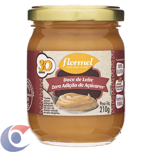Doce De Leite Cremoso Zero Flormel 210g