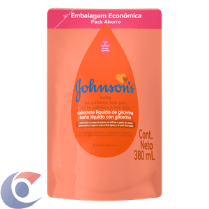 Sabonete Liquido Johnsons Bbay Cabeça Aos Pés 380ml
